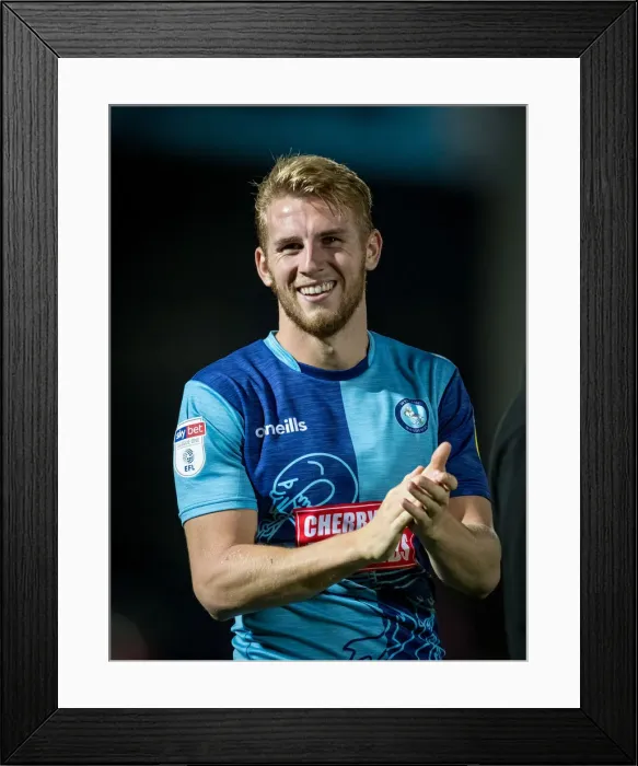 Framed Print : Showdown at Adams Park: McCarthy vs Northampton Town (August 14, 2018)