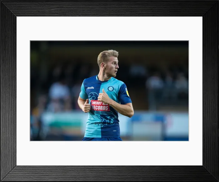 Framed Print : Jason McCarthy vs Northampton Town: August 14, 2018 Showdown Framed Print : Jason McCarthy vs Northampton Town: August 14, 2018 Showdown