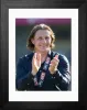Gareth Ainsworth celebrates promotion Framed Print