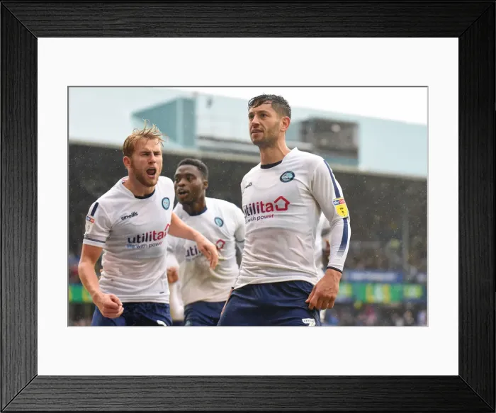 Framed Print : Joe Jacobson celebrates