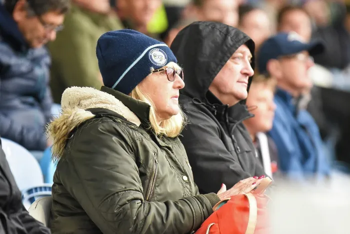 Framed Print : Wycombe fans at Portsmouth