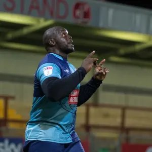 Powerful Showdown: Adebayo Akinfenwa's Unforgettable Performance for Wycombe Wanderers Against Fleetwood, October 2, 2018 Powerful Showdown: Adebayo Akinfenwa's Unforgettable Performance for Wycombe Wanderers Against Fleetwood, October 2, 2018