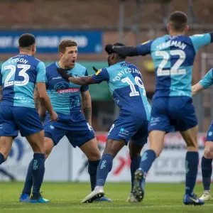Wycombe Wanderers: Triumphant Moment against Shrewsbury (2018/19) Wycombe Wanderers: Triumphant Moment against Shrewsbury (2018/19)