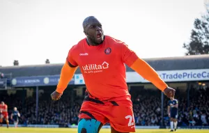 : Adebayo Akinfenwa's Euphoric Victory Celebration: Wycombe Wanderers Triumph Over Southend United (April 13)