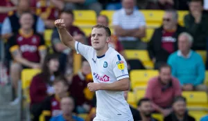 Player Photos 2018/19 Prints: Bryn Morris celebrates