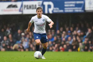 Portsmouth Prints: Dominic Gape vs Portsmouth: A Fierce Clash on the Wycombe Wanderers Football Pitch