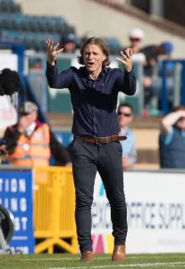 Images Dated 2018 September: Gareth Ainsworth: Wycombe Wanderers Boss Faces Off Against Southend United, 29/09/18