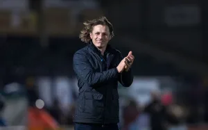 Barnsley Prints: Gareth Ainsworth of Wycombe Wanderers Faces Barnsley in Intense Football Showdown