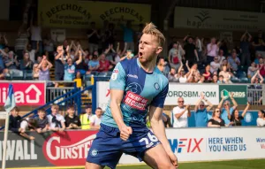 : Jason McCarthy celebrates