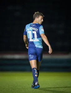 11. Scott Kashket Prints: Scott Kashket vs Fulham U21s: Wycombe Wanderers Forward in Action