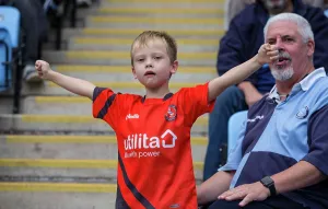 Coventry City Prints: Wycombe fan at Coventry