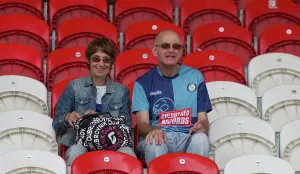 Trending: Wycombe fans at Doncaster