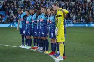 Wwfc Prints: Wycombe observe a minutes silence