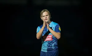 The Checkatrade Trophy Prints: Wycombe Wanderers Alex Samuel Faces Off Against Fulham U21s