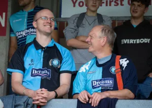 Fan Collection: Oxford (H), 15/09/18 Prints: Wycombe Wanderers Fans United: A Sea of Passion and Pride vs. Oxford, September 15, 2018