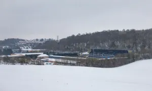 Editor's Picks: Wycombe Wanderers Football Club Braves Winter's Bite at Snow-Covered Adams Park